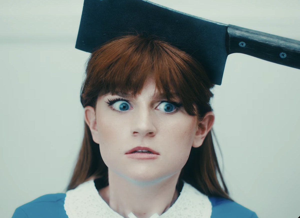 Wendy has a meat cleaver in her head :( 

short film by @jaredasherharris 

↳ “MEAT CLEAVER!” 🔪🩸 — youtu.be/LSEHDbxU21Y?fe…