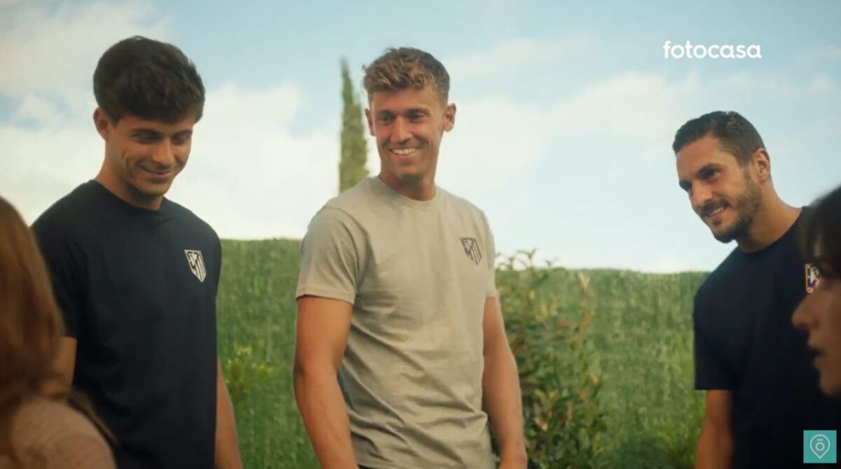 InmofisPalma's tweet photo. Los jugadores del Atlético de Madrid Koke, Marcos Llorente y Rodrigo Riquelme protagonizan la nueva campaña de publicidad de Fotocasa https://t.co/A4apCBjOAK https://t.co/h3ymMwgtYI