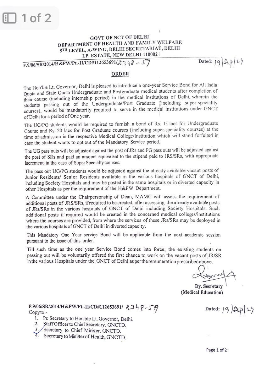 DrDatta_AIIMS's tweet photo. I think this is enough, now!

Governments tend to forget that doctors have rights too!

They suddenly remember about our rights once we come on the roads to protest! This cannot be normalised!

I call upon the fraternity to resist cheap labour = slavery in the name of bonds! https://t.co/AS0o6CHniF