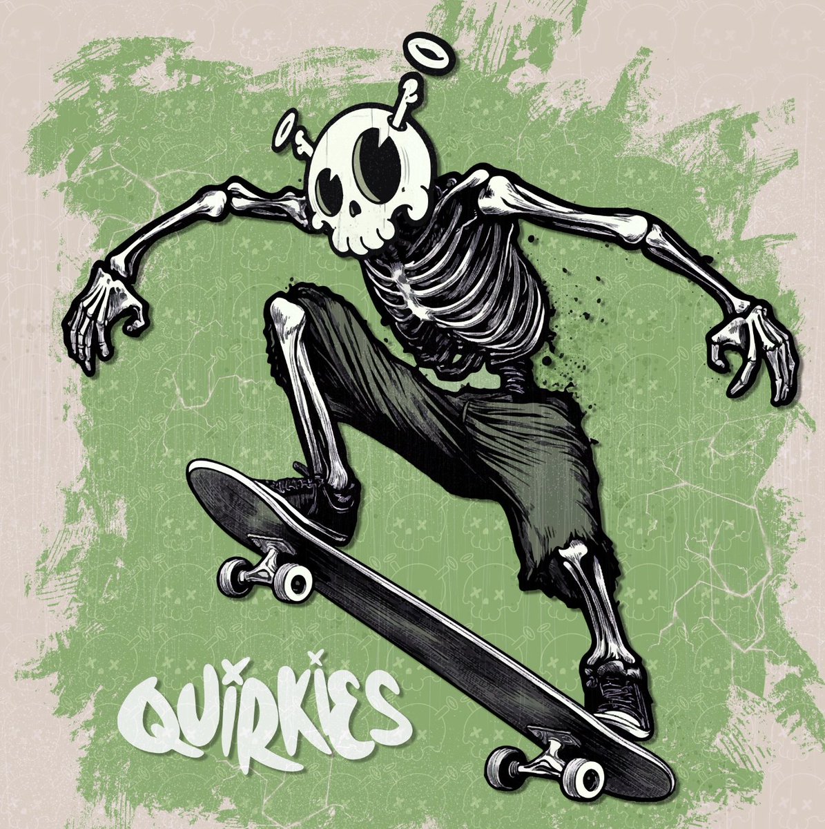 quirkiesnft's tweet photo. ☠️🛹 https://t.co/881wxKAZ7C