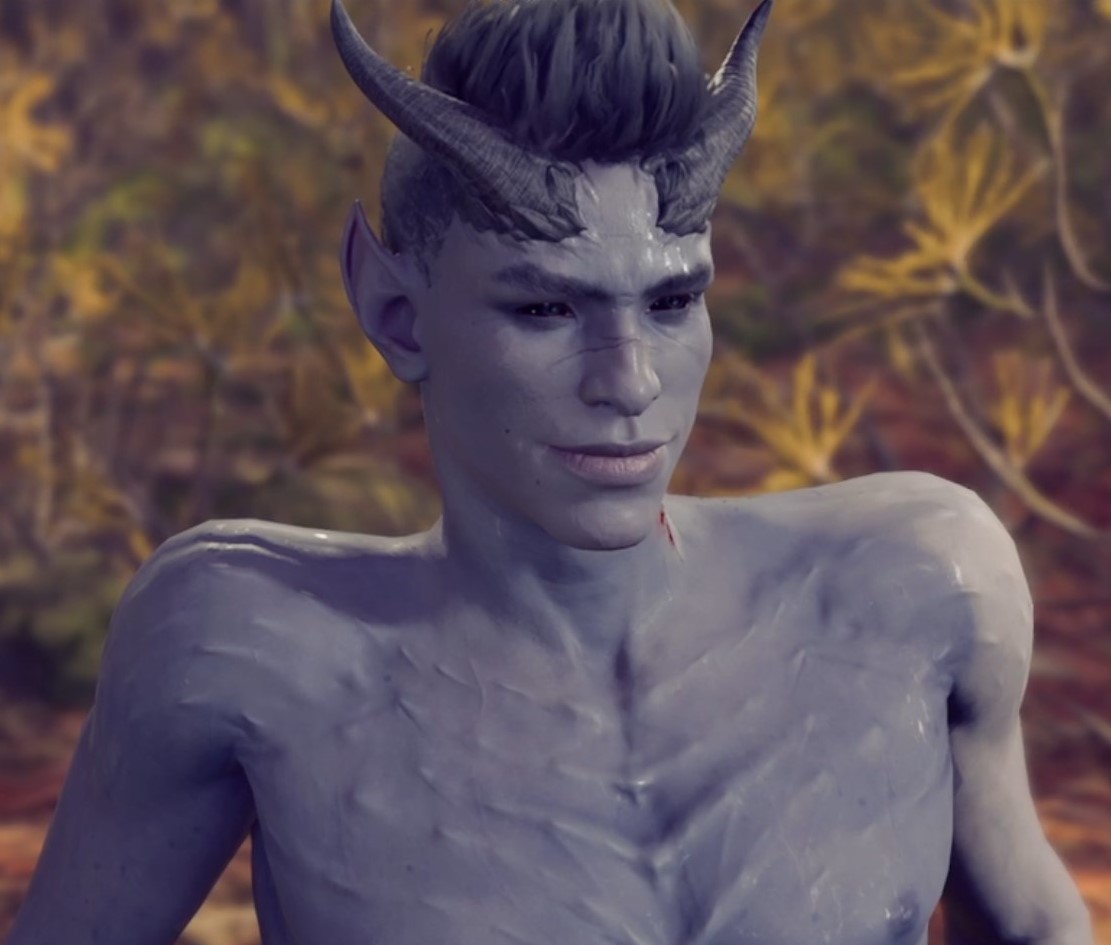 #tavqotd A spell mishap takes place and your tav/durge’s clothes have been obliterated. How do they salvage the situation?

kyrus would immediately say "you like what you see?" with a shit eating grin and lean right into it. they have no shame 🤣