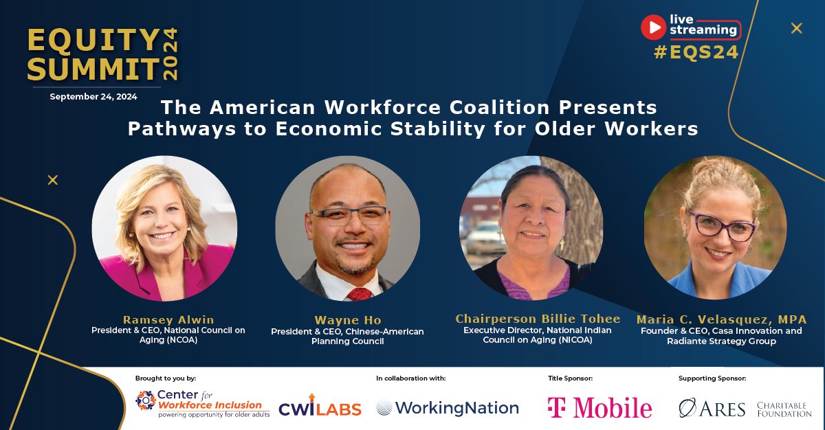 WorkingNation (@workingnation) on Twitter photo Clayton Fong, president/CEO of <a href="/NAPCA_aging/">NAPCA</a>, is introducing the next #EQS24 panel, on “Pathways to Economic Stability for #OlderWorkers.”
<a href="/CWILabs/">CWI Labs</a> @WorkforceINCL <a href="/AMWorkforce/">American Workforce</a> <a href="/Ramsey_Alwin/">Ramsey Alwin 🦞</a> <a href="/NCOAging/">National Council on Aging</a> <a href="/cpc_nyc/">CPC</a> <a href="/NICOA_Aging/">NICOA</a> <a href="/HFisherWHUR/">HAROLD T. FISHER</a> <a href="/WHURfm/">whur.com</a> Clayton Fong, president/CEO of <a href="/NAPCA_aging/">NAPCA</a>, is introducing the next #EQS24 panel, on “Pathways to Economic Stability for #OlderWorkers.”
<a href="/CWILabs/">CWI Labs</a> @WorkforceINCL <a href="/AMWorkforce/">American Workforce</a> <a href="/Ramsey_Alwin/">Ramsey Alwin 🦞</a> <a href="/NCOAging/">National Council on Aging</a> <a href="/cpc_nyc/">CPC</a> <a href="/NICOA_Aging/">NICOA</a> <a href="/HFisherWHUR/">HAROLD T. FISHER</a> <a href="/WHURfm/">whur.com</a>