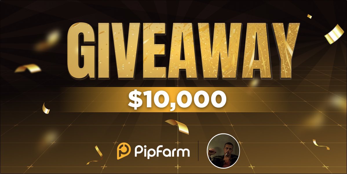 GIVEAWAY GIVEAWAY GIVEAWAY 

Favori trade pairiniz ne ? Ve neden seçiyorsunuz? 

En iyi yorum $10k challange hesabı kazanıyor 

Kurallar 

<a href="/thepipfarm/">PipFarm | Funded Trader Firm</a> ve <a href="/TraderDurd3n/">Tyler</a> takip et bu tweeti rt le 3 gün içinde açıklanacak , bol şans