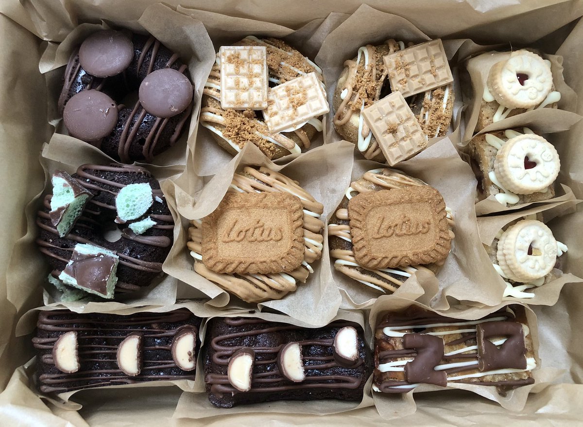 alwaystimefora's tweet image. Some customers couldn’t make it to my stall on Saturday, so I posted their choice of goodies to them, by 24hr Royal Mail. If you cannot make my stall at Radcliffe artisan market on Saturday 5th October I can do the same for you. #brownies #blondies #postalbrownies