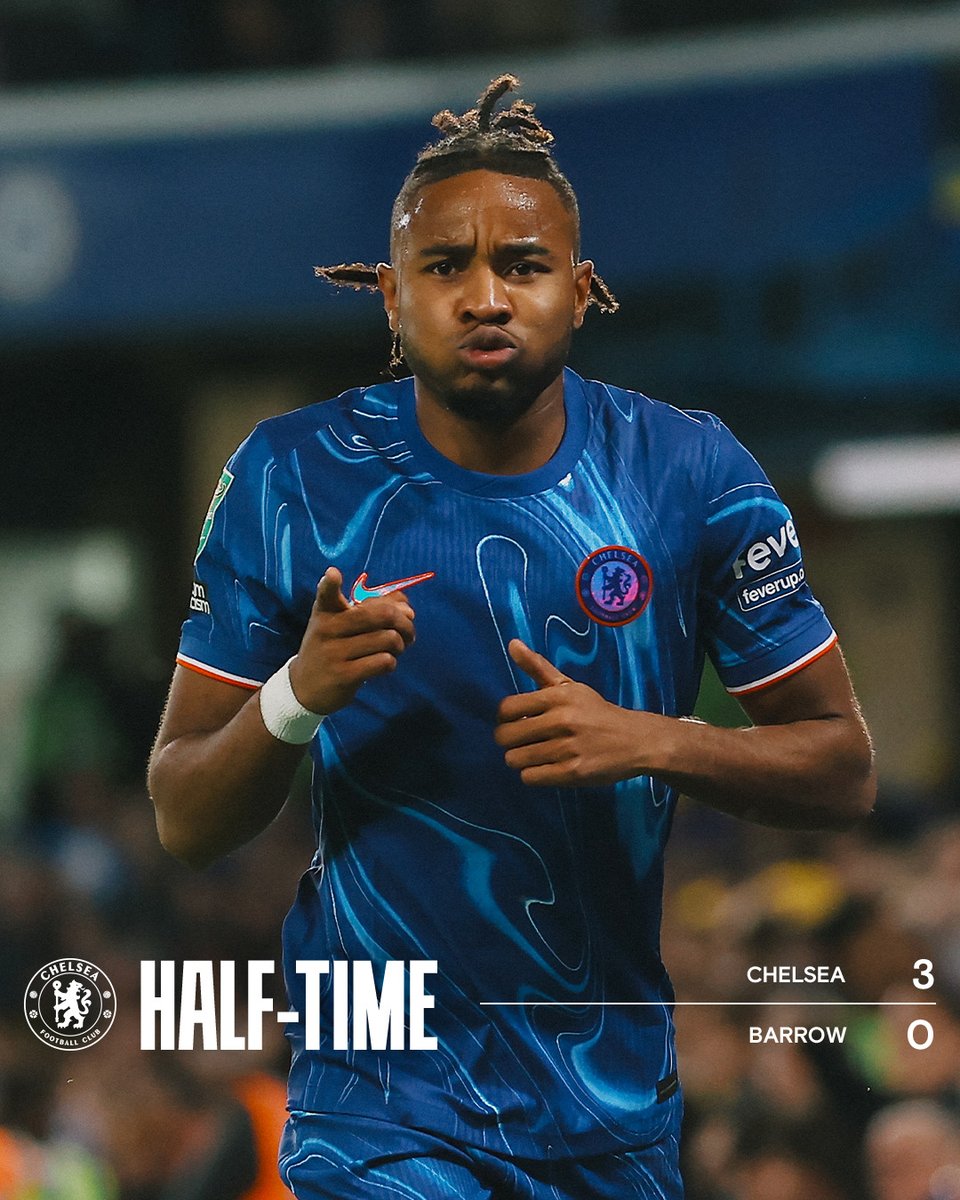 A clinical first-half performance. 👊

#CFC | #CarabaoCup