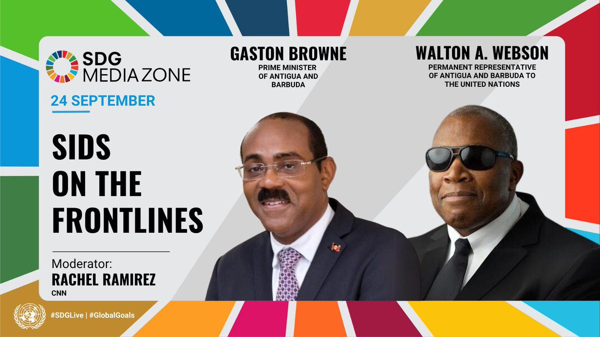 Global Goals (@globalgoalsun) on Twitter photo ➡️Coming Next at <a href="/UN/">United Nations</a> SDG Media Zone day 2:
15:30 - Small Island Developing States on the Frontline, with @GastonBrowne and <a href="/AubreyWebsonUN/">Walton Aubrey Webson</a>
#GlobalGoals
Watch online on #SDGLive bit.ly/SDGMZ_Day2 ➡️Coming Next at <a href="/UN/">United Nations</a> SDG Media Zone day 2:
15:30 - Small Island Developing States on the Frontline, with @GastonBrowne and <a href="/AubreyWebsonUN/">Walton Aubrey Webson</a>
#GlobalGoals
Watch online on #SDGLive bit.ly/SDGMZ_Day2