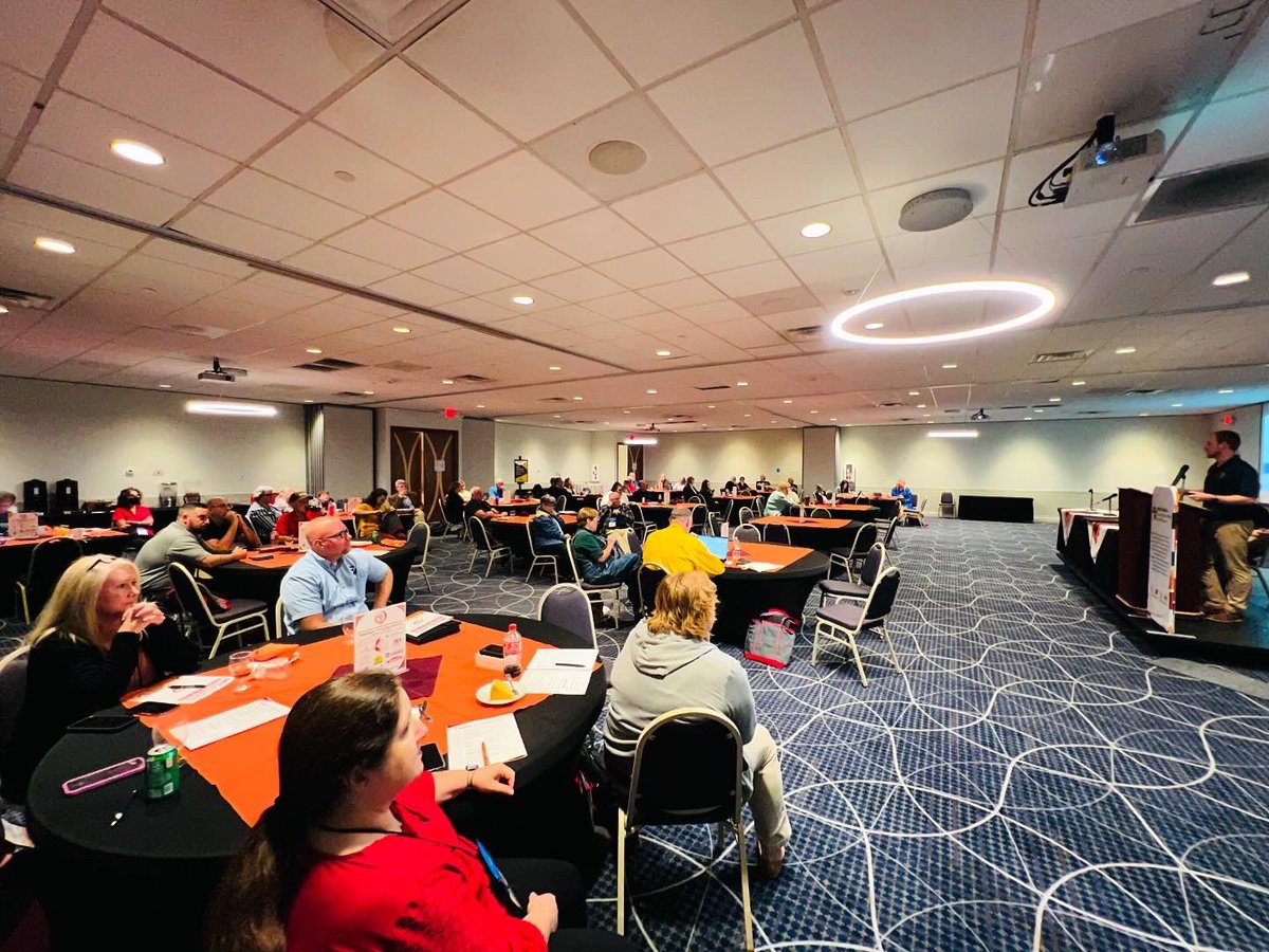 WVOAD's tweet photo. 🤝🏻DAY 1 WV VOAD CONFERENCE 🤝🏻

That’s a wrap for day 1 of our annual conference “Bridge To Resilience”! A wonderful day full of collaboration, networking, and incredible speakers! We’ll see you tomorrow!  #wvvoad #conference https://t.co/4xOMJEN36G