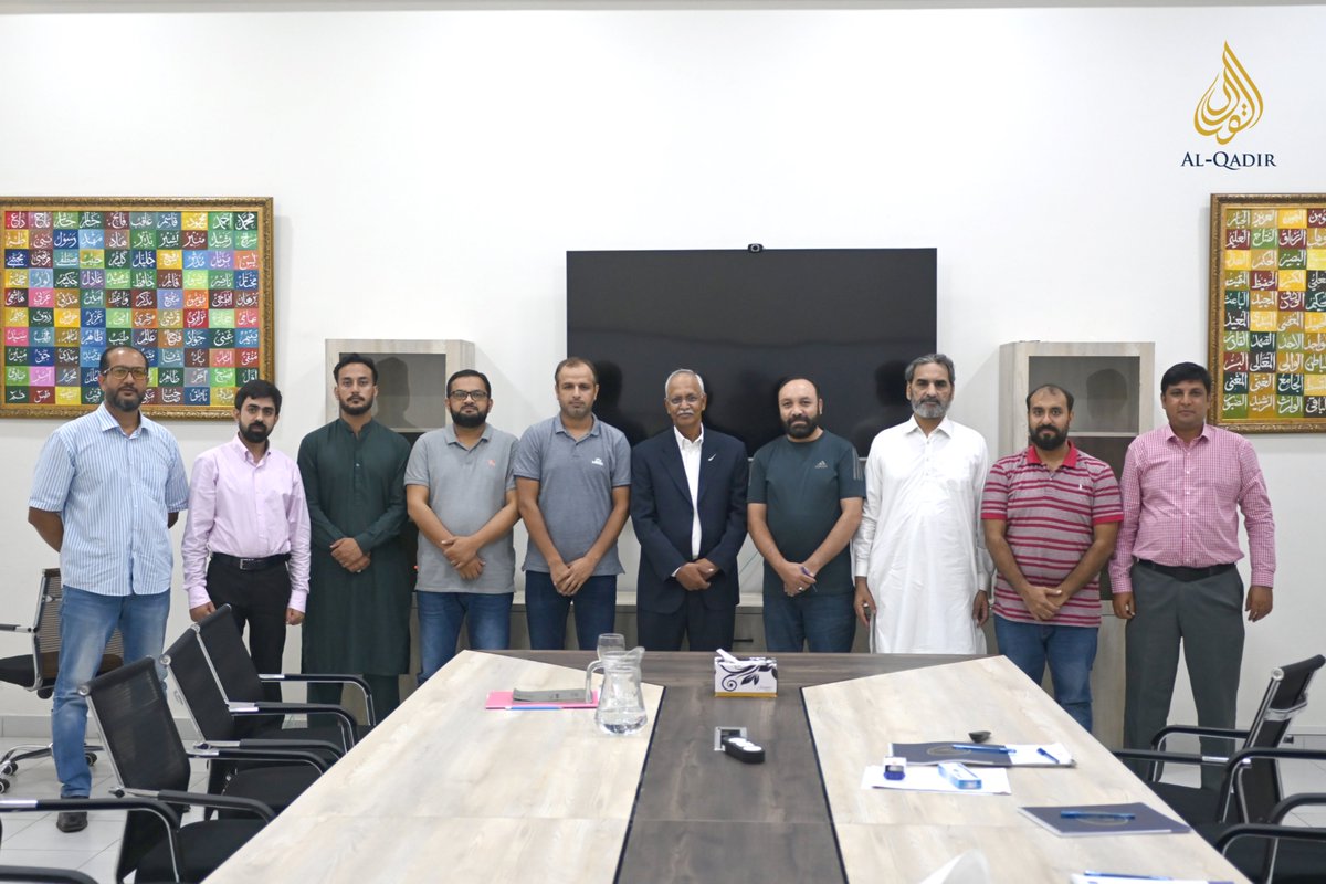 AlqadirUniTrstP's tweet image. Al-Qadir University hosted a seminar on 'Leadership Core Values of Prophet (PBUH)' with guest speaker Mr. Salman Farooq on Sept 12. Attendees gained insights into applying the Prophet's timeless leadership principles in modern times #LeadershipSeminar #ProphetPBUH #AQUPT