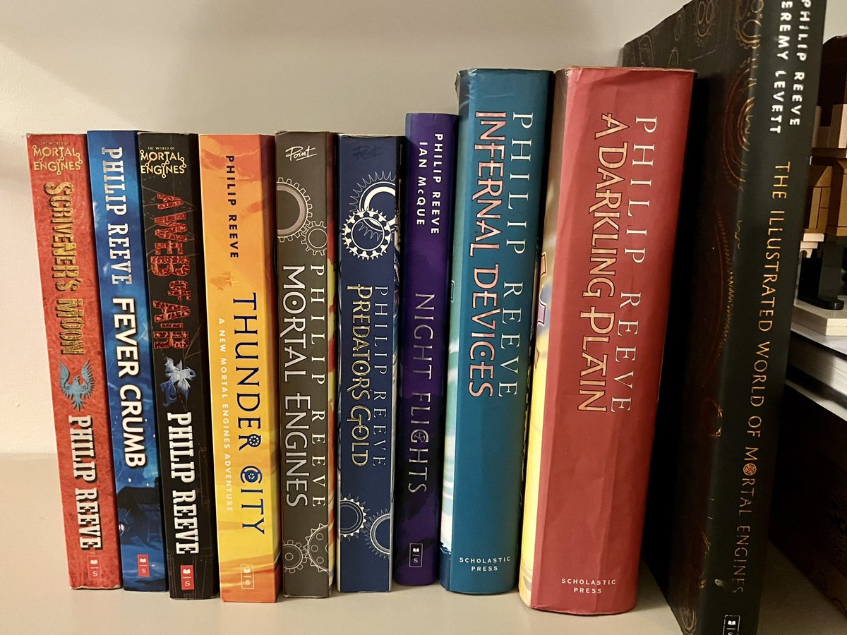 Very excited to start the next adventure <a href="/philipreeve1/">Philip Reeve</a> 📚