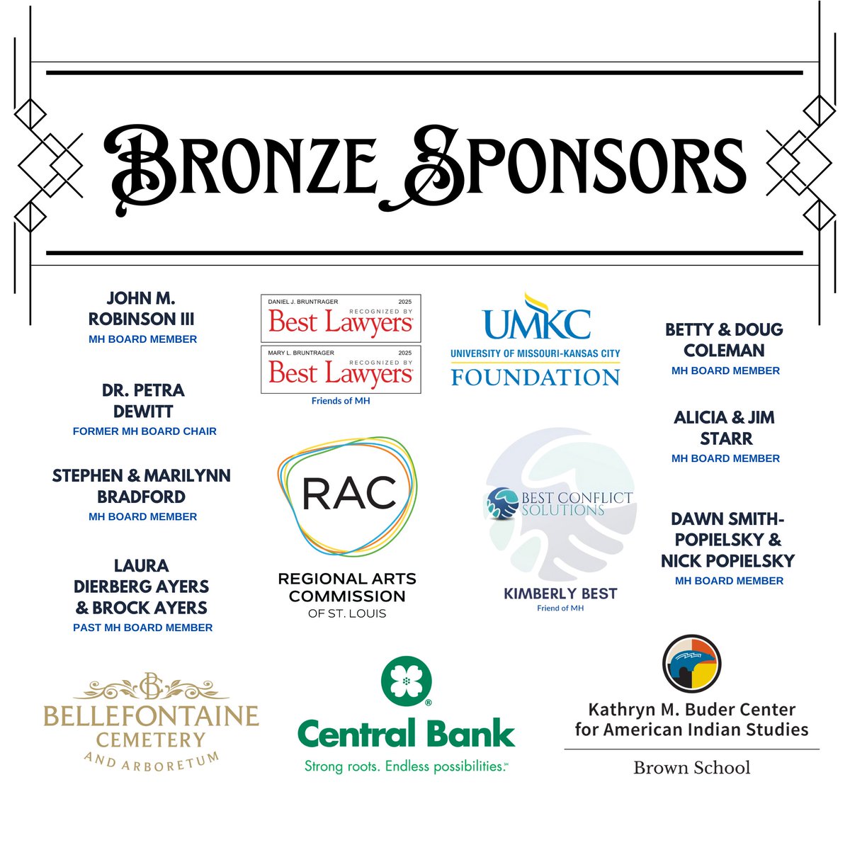 💫 A heartfelt thank you to our incredible sponsors who made the MOmentum Gala in St. Louis this past weekend such a success! 🌟 We couldn't have created such a memorable evening celebrating the humanities in the state of Missouri without your generous support.💙
