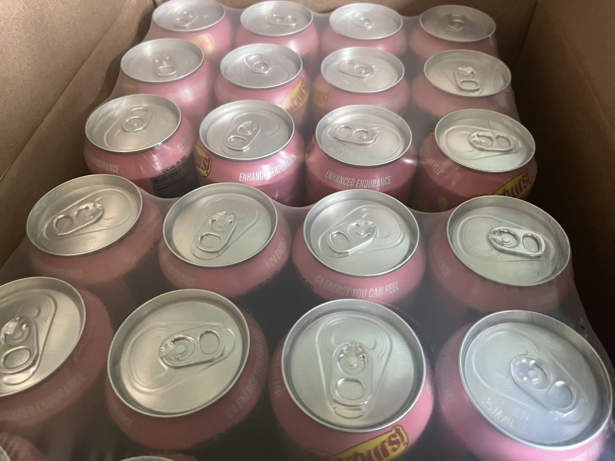 Streaming 5 days a week has me thirsty and tired. <a href="/C4EnergyGaming/">C4 Energy® Gaming</a> <a href="/c4energy/">C4 Energy</a>