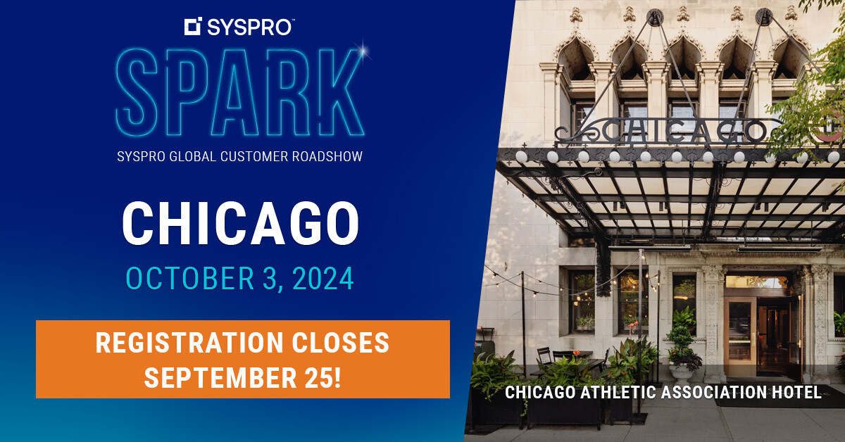 SYSPROAmericas's tweet image. #SYSPROspark #Chicago reg closes 9/25! Don&apos;t miss out:
🔥 SYSPRO R2024 &amp;amp; future product news! 
🎤 Customer success stories from @RFKracing
💡 Key insights &amp;amp; workshop on leveraging #GenAI w/ John McDonald
🎁 Exclusive discounts &amp;amp; giveaways!

🔗hubs.ly/Q02Qmlcd0 | @jpmcdon