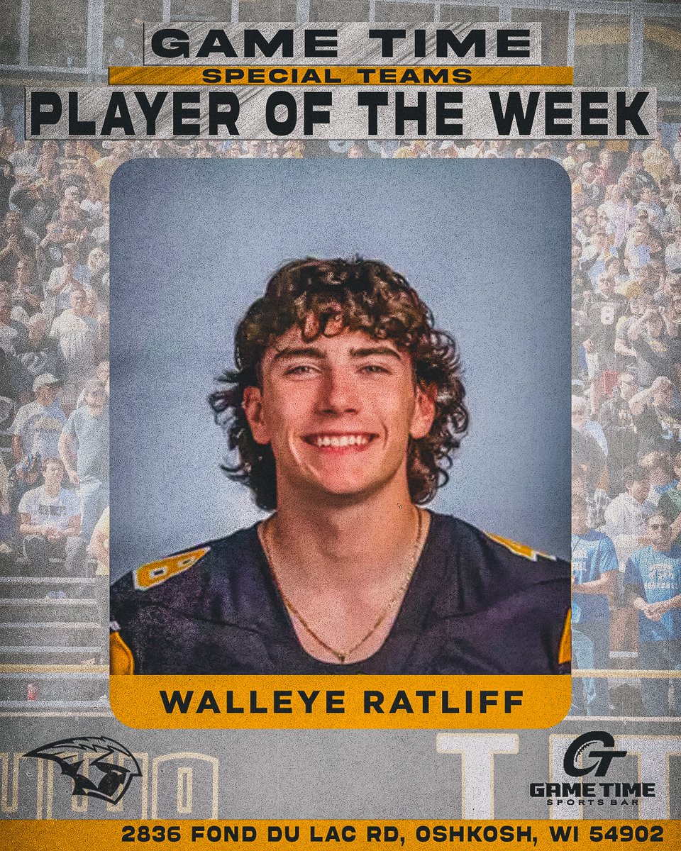 UW-Oshkosh Football (@uwofootball) on Twitter photo Shoutout to our ๐๐๐ฆ๐ 3โฃ ๐๐ฅ๐๐ฒ๐๐ซ๐ฌ ๐จ๐ ๐ญ๐ก๐ ๐๐๐๐ค! โก๏ธ
Niko's Gyros ๐๐ฒ๐ณ๐ฒ๐ป๐๐ฒ: Taye Derrico
The Bar (Oshkosh) ๐ข๐ณ๐ณ๐ฒ๐ป๐๐ฒ: Trae Tetzlaff
Game Time Sports Bar ๐ฆ๐ฝ๐ฒ๐ฐ๐ถ๐ฎ๐น ๐ง๐ฒ๐ฎ๐บ๐: Walleye Ratliff
#BeTheOne | #GoldStandard Shoutout to our ๐๐๐ฆ๐ 3โฃ ๐๐ฅ๐๐ฒ๐๐ซ๐ฌ ๐จ๐ ๐ญ๐ก๐ ๐๐๐๐ค! โก๏ธ
Niko's Gyros ๐๐ฒ๐ณ๐ฒ๐ป๐๐ฒ: Taye Derrico
The Bar (Oshkosh) ๐ข๐ณ๐ณ๐ฒ๐ป๐๐ฒ: Trae Tetzlaff
Game Time Sports Bar ๐ฆ๐ฝ๐ฒ๐ฐ๐ถ๐ฎ๐น ๐ง๐ฒ๐ฎ๐บ๐: Walleye Ratliff
#BeTheOne | #GoldStandard