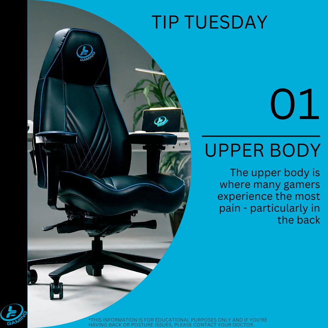 In fact, most chairs that gamers sit on don’t provide the proper ergonomic support, which is why it is critical to use a gaming chair designed to prevent back pain. 

#ergonomic #pain #stayhealthy