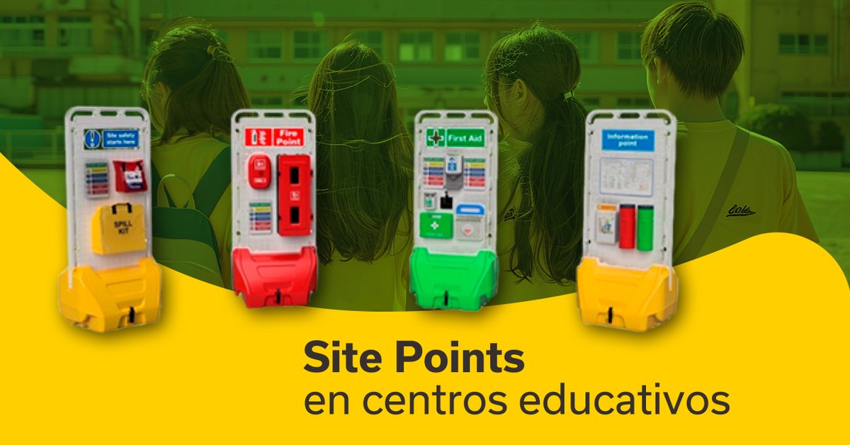 CONTEROL_es's tweet photo. 🚨💡 SITE POINTS de Conterol: puntos portátiles que brindan información y primeros auxilios en centros educativos. Rápidos, accesibles y diseñados para emergencias.
🔗 Descubre más: https://t.co/YDLWWYhErx https://t.co/taVPDhRoZa