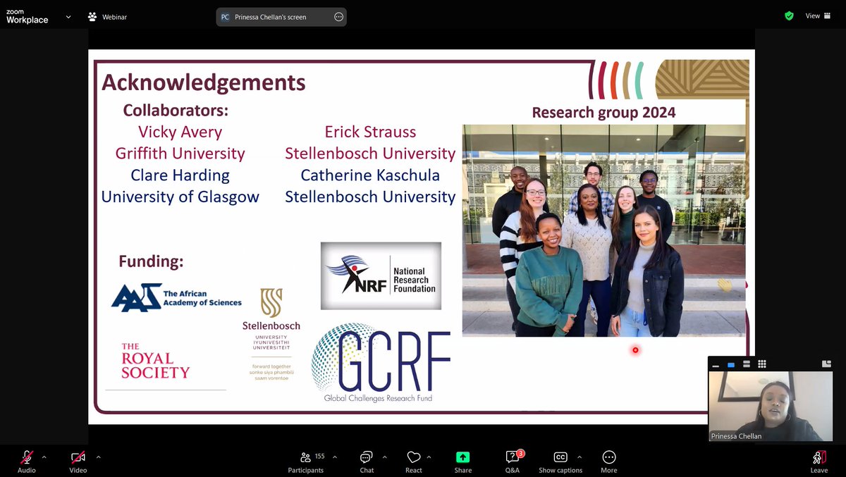Virtual ChemBio Talks (inactive account) (@chembiotalks) on Twitter photo The sixth talk of the 4th Virtual <a href="/ChemBioTalks/">Virtual ChemBio Talks (inactive account)</a> was given by Prinessa Chellan <a href="/ChellanResearch/">Prinessa Chellan</a>. She talked about her group's research on "Developing new organometallic complexes for antimicrobial applications". sciencedirect.com/science/articl… The sixth talk of the 4th Virtual <a href="/ChemBioTalks/">Virtual ChemBio Talks (inactive account)</a> was given by Prinessa Chellan <a href="/ChellanResearch/">Prinessa Chellan</a>. She talked about her group's research on "Developing new organometallic complexes for antimicrobial applications". sciencedirect.com/science/articl…