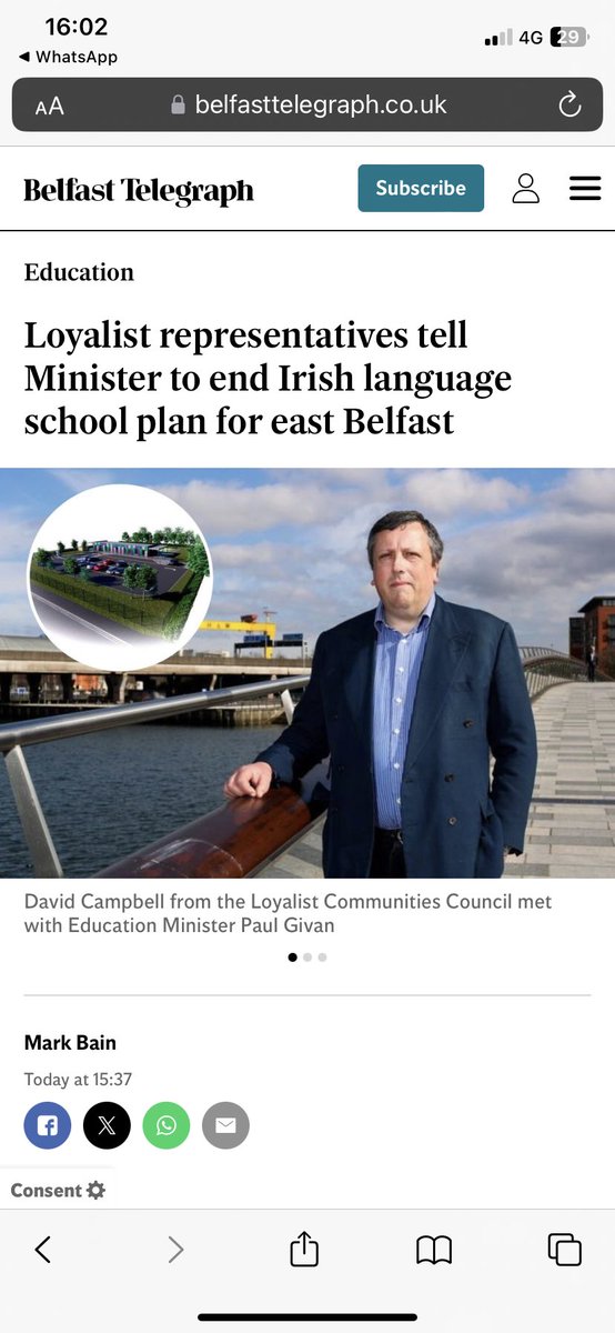 dreamdearg's tweet image. &quot;Loyalist representatives&quot; CANNOT &amp;amp; MUST NOT, in any reasonable, rational society have a veto over an Irish language school. 

It is 2024, not 1924! 

@paulgivan you have a statutory duty to promote and develop Irish Medium Education! 😡😡😡

👓 belfasttelegraph.co.uk/news/education…