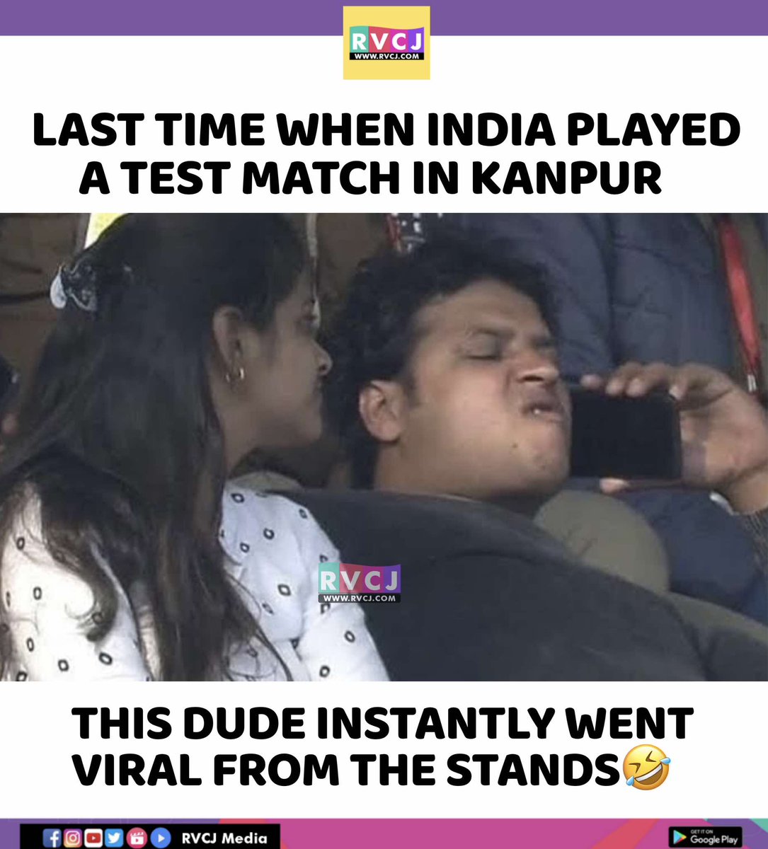 RVCJ_FB's tweet photo. What's next in Kanpur Test.?? https://t.co/7ZOqto1I2f