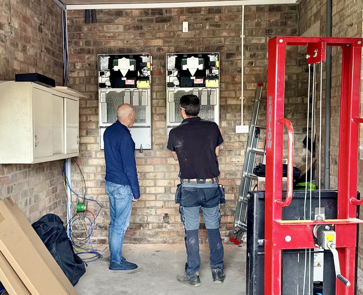 wingenergy's tweet image. Effective use of time and energy!
This week, the team at Wing Energy is looking forward to installing
2 Tesla Powerwall 3 units alongside 18 Solar Panels with Microinverters at one of our client’s properties.
Work mode is ON! 😎
#TeslaPowerwall3 #SolarPanels #Microinverters