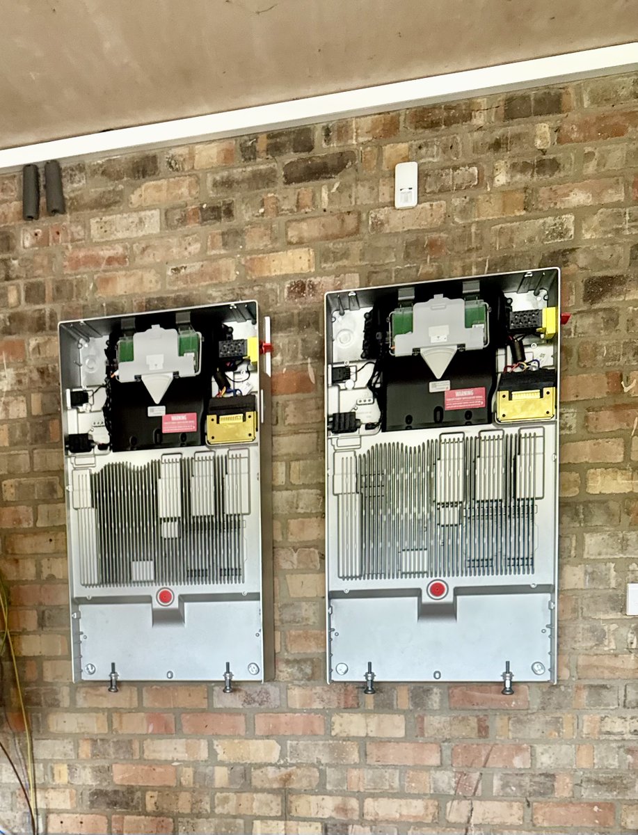 wingenergy's tweet image. Effective use of time and energy!
This week, the team at Wing Energy is looking forward to installing
2 Tesla Powerwall 3 units alongside 18 Solar Panels with Microinverters at one of our client’s properties.
Work mode is ON! 😎
#TeslaPowerwall3 #SolarPanels #Microinverters
