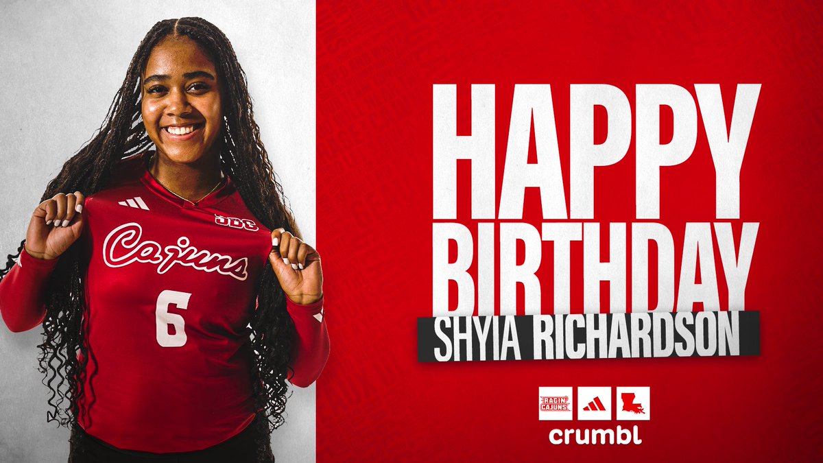 Celebrating <a href="/shyiarichardson/">shyia🦋</a> 🥳

Join us in wishing Shyia a Happy Birthday!!

#GeauxCajuns | @CrumblCookies