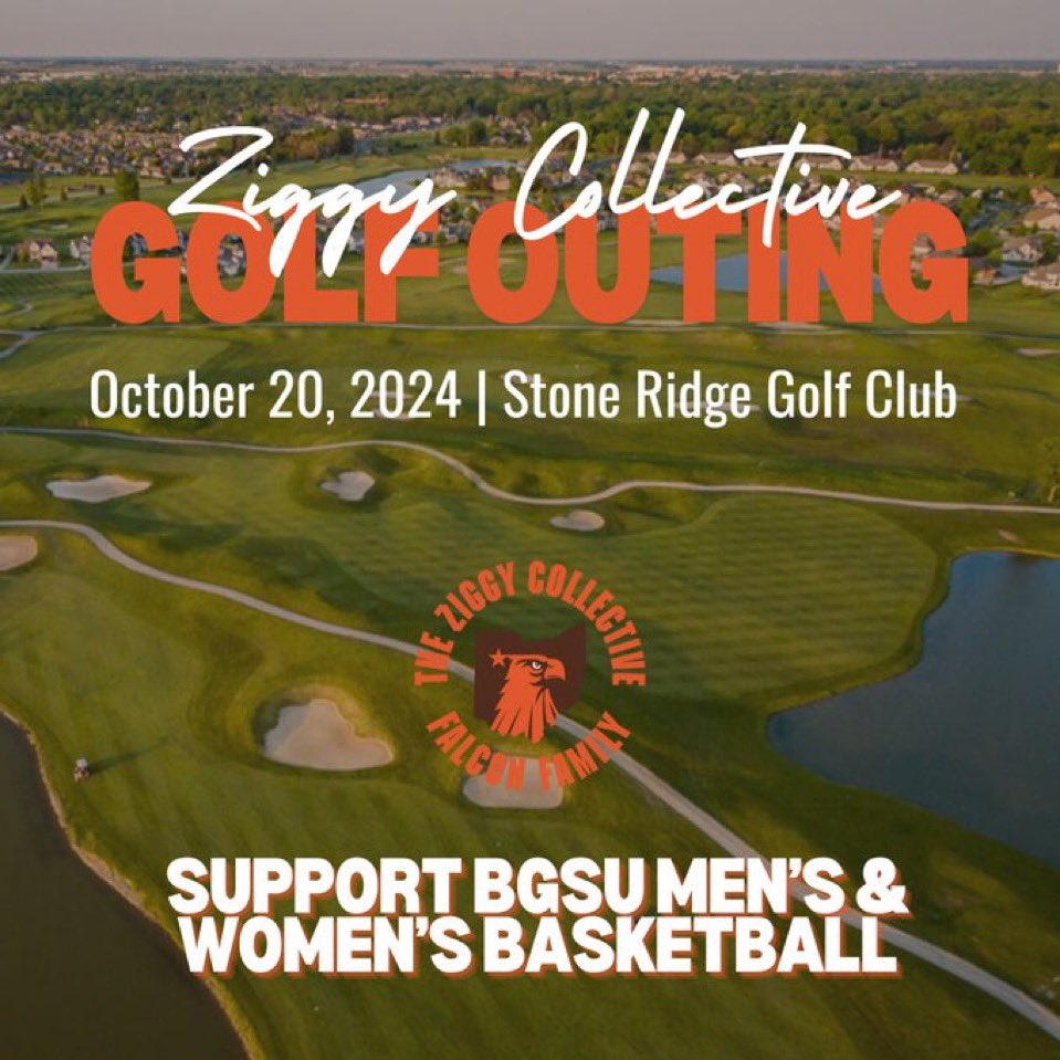 The Ziggy Collective (@ziggynil) on Twitter photo Who: <a href="/BGSUMBB/">BGSU Men's Basketball</a> <a href="/BGSUWBB/">BGSU Women’s Basketball</a> <a href="/CoachTsimon/">Todd Simon</a> <a href="/CoachChmiel/">Coach Chmiel</a> & YOU 🫵
What: fevo-enterprise.com/event/Ziggycol…
When: Oct. 20th 🗓️
Where: Stone Ridge Golf Club <a href="/stoneridgebg/">Stone Ridge BG</a>
Don’t miss it!! Who: <a href="/BGSUMBB/">BGSU Men's Basketball</a> <a href="/BGSUWBB/">BGSU Women’s Basketball</a> <a href="/CoachTsimon/">Todd Simon</a> <a href="/CoachChmiel/">Coach Chmiel</a> & YOU 🫵
What: fevo-enterprise.com/event/Ziggycol…
When: Oct. 20th 🗓️
Where: Stone Ridge Golf Club <a href="/stoneridgebg/">Stone Ridge BG</a>
Don’t miss it!!
