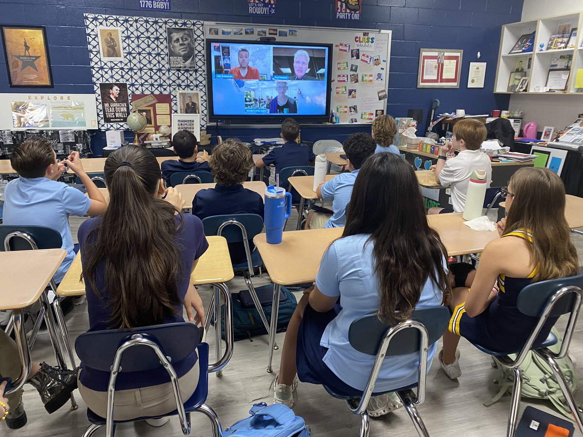 Jaclyn Foster (@jaclyntravels) on Twitter photo 7th graders were thrilled to speak to <a href="/PaulSalopek/">Paul Salopek</a> this morning on
<a href="/EBTSOYP/">ExploringByTheSeat - Find us on BlueSky</a> ! My classrooms have been following his incredible journey for almost a decade. 7th graders were thrilled to speak to <a href="/PaulSalopek/">Paul Salopek</a> this morning on
<a href="/EBTSOYP/">ExploringByTheSeat - Find us on BlueSky</a> ! My classrooms have been following his incredible journey for almost a decade.