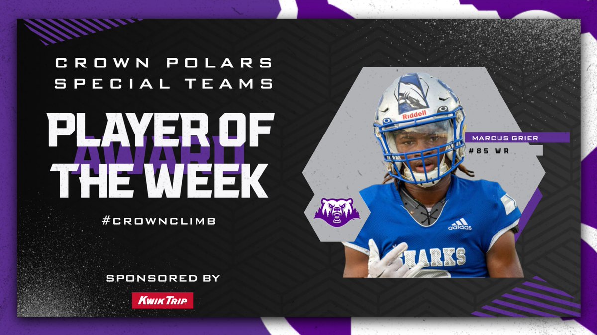 🚨Special Teams Player of the Week🚨