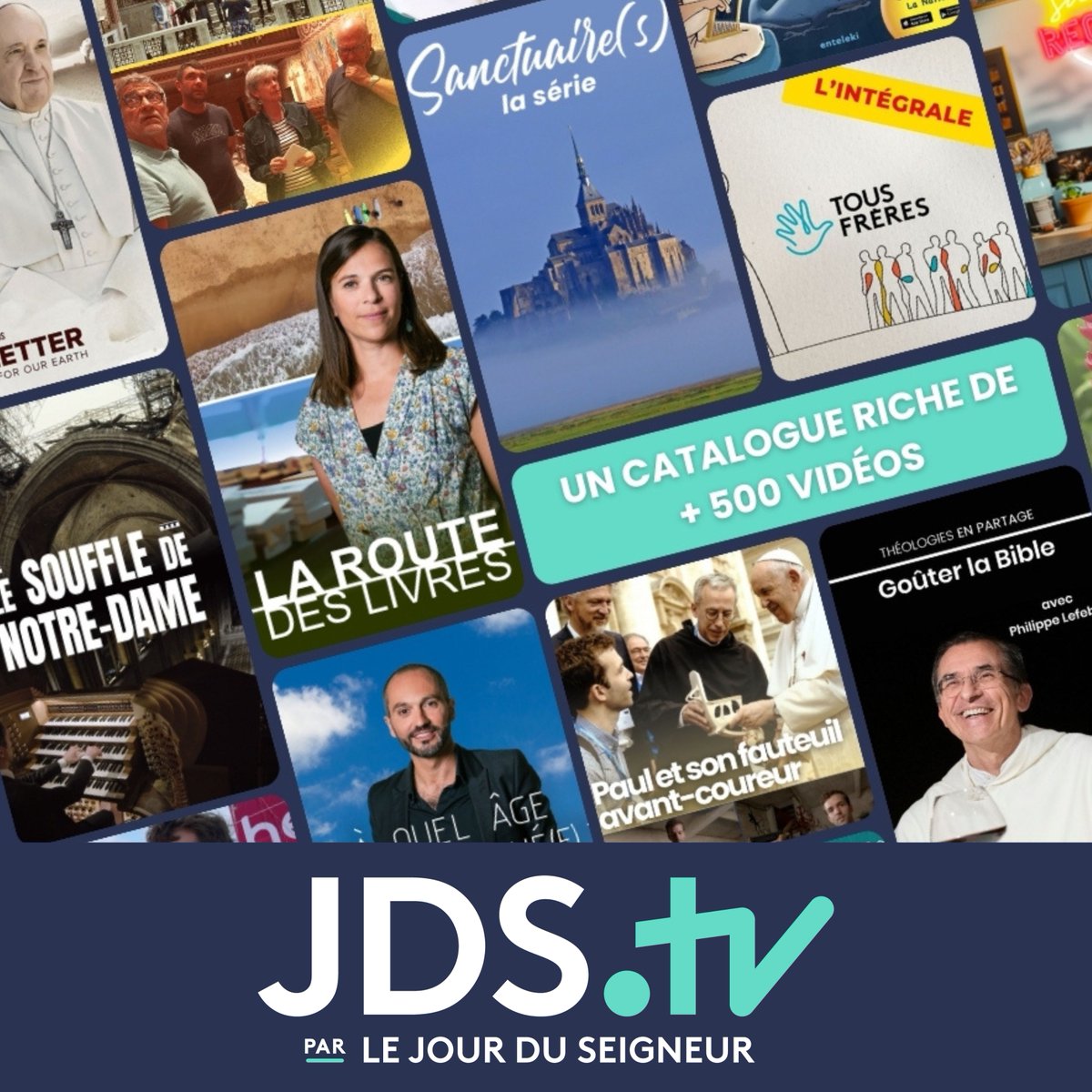 🎉 Découvrez JDS.tv ! 
📺 Votre nouvelle plateforme de streaming 100% gratuite dédiée à la culture et à la spiritualité. +500 vidéos inédites disponibles sur mobile, TV et web. Explorez, regardez, téléchargez ! 
#streaming #culture #spiritualité