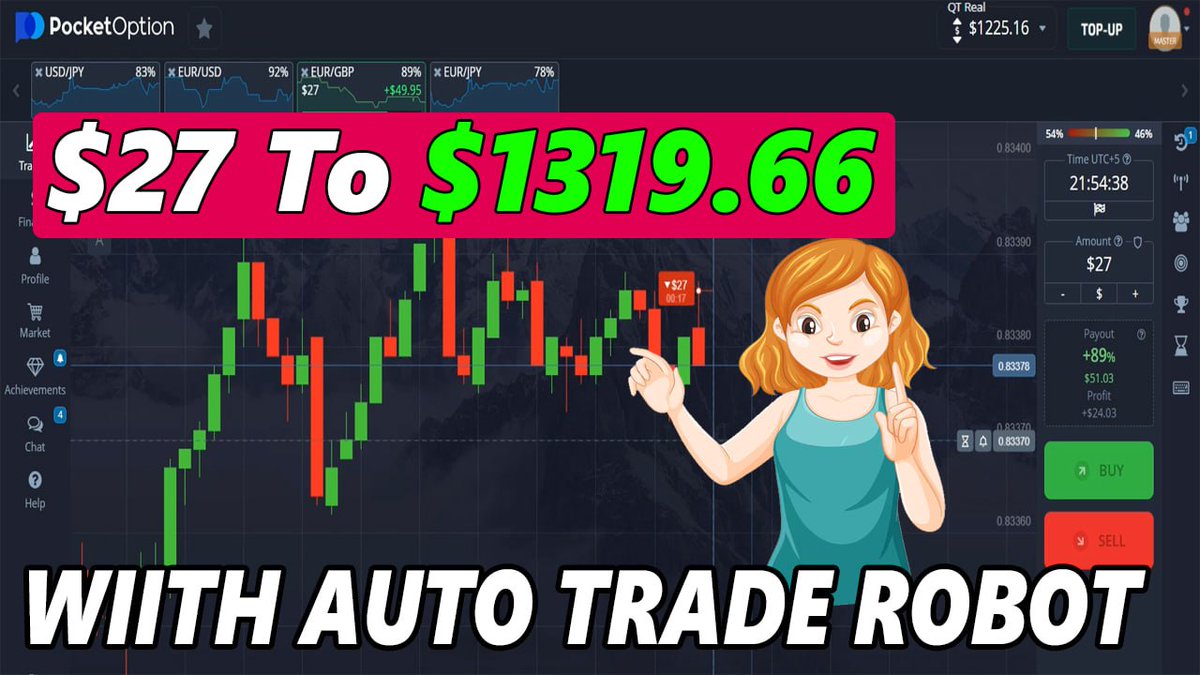 Trading_hwity's tweet image. How to Trade with AI Trading Bot On Pocket Option | $27 to $1319 Profit 

#aitradingbot #pocketoption #aitradingsignals #aitrading #autotradingbot #autotrading #forexbot #binarybot #pokcetoptionsignals #pocketoptionrobot  

Watch: youtu.be/kUNwIats0Bg