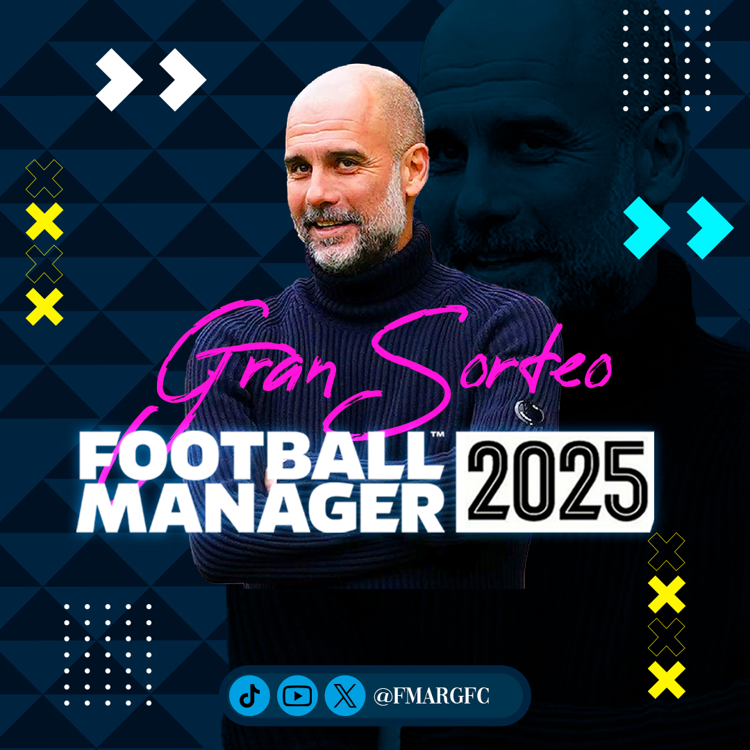🎮¡SORTEO FOOTBALL MANAGER 2025!
⚽Gana un código para #FM25.  

Para participar:

1️⃣ Sígueme
2️⃣ RT a este tweet
3️⃣ Usa #SorteoFMarg25 y dime por qué amas FM Participa hasta el Lanzamiento. 

¡Suerte, entrenadores! 🏆