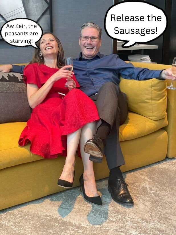 TheBottomDime's tweet photo. What an embarrassment 🤦🏻‍♂️ 

#Releasethesausages #WFA #labour
#starmer #twotier #sausages https://t.co/zvEuoQ8V7s