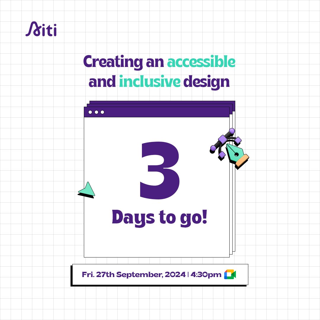 aiti_create's tweet photo. 3 days to go…
.
.
.
.
.
#anticipate #creatingaccessibleandinclusivedesign #workshop #27thseptember https://t.co/wXiW4tvkhy