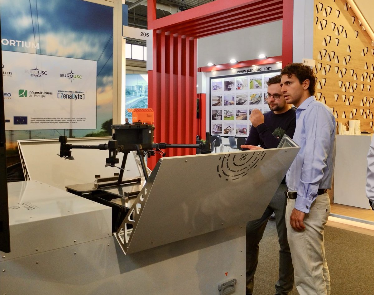 project_radius's tweet photo. We are already at #Innotrans2024! If you want to know the advantages of Radius technology to improve safety in the railway sector, come and visit us at stand 205 in Hall 26.

We are waiting for you and we have some surprises at the stand. https://t.co/J2FMBqh5ZE