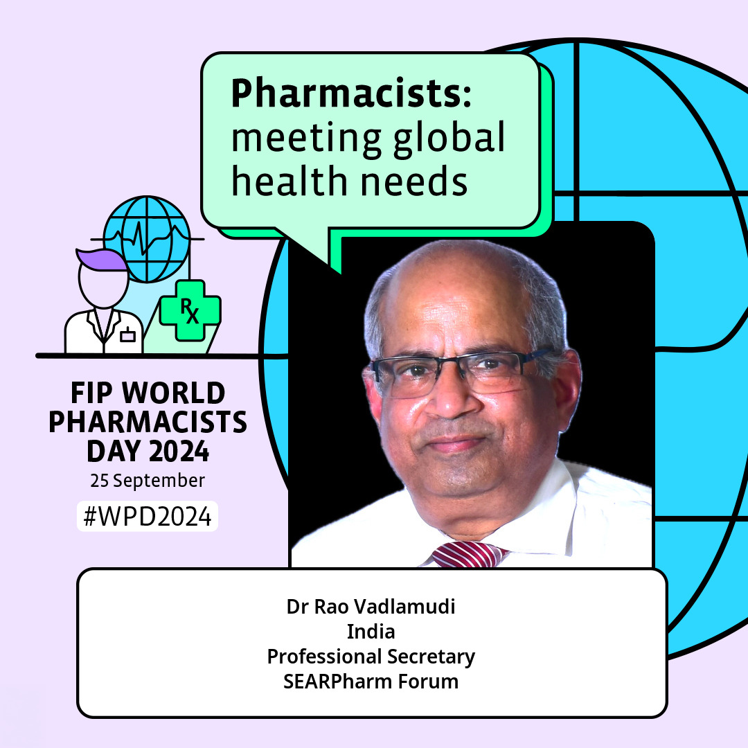 We pharmacists must ensure that there is a pharmacist behind each medicine discovered &amp; approved, manufactured &amp; transported across the globe, dispensed &amp; outcomes monitored in clinical and community settings! #WPD2024, #WorldPharmacistsDay <a href="/CW_Pharmacists/">Commonwealth Pharmacists Association</a> <a href="/FIP_org/">FIP</a>
