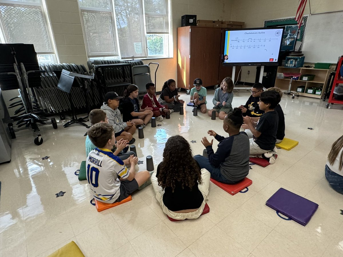 We ❤️ music class! Learning the Charlottetown Rhythm.  <a href="/ClaraBartonElem/">Clara Barton Elem</a>