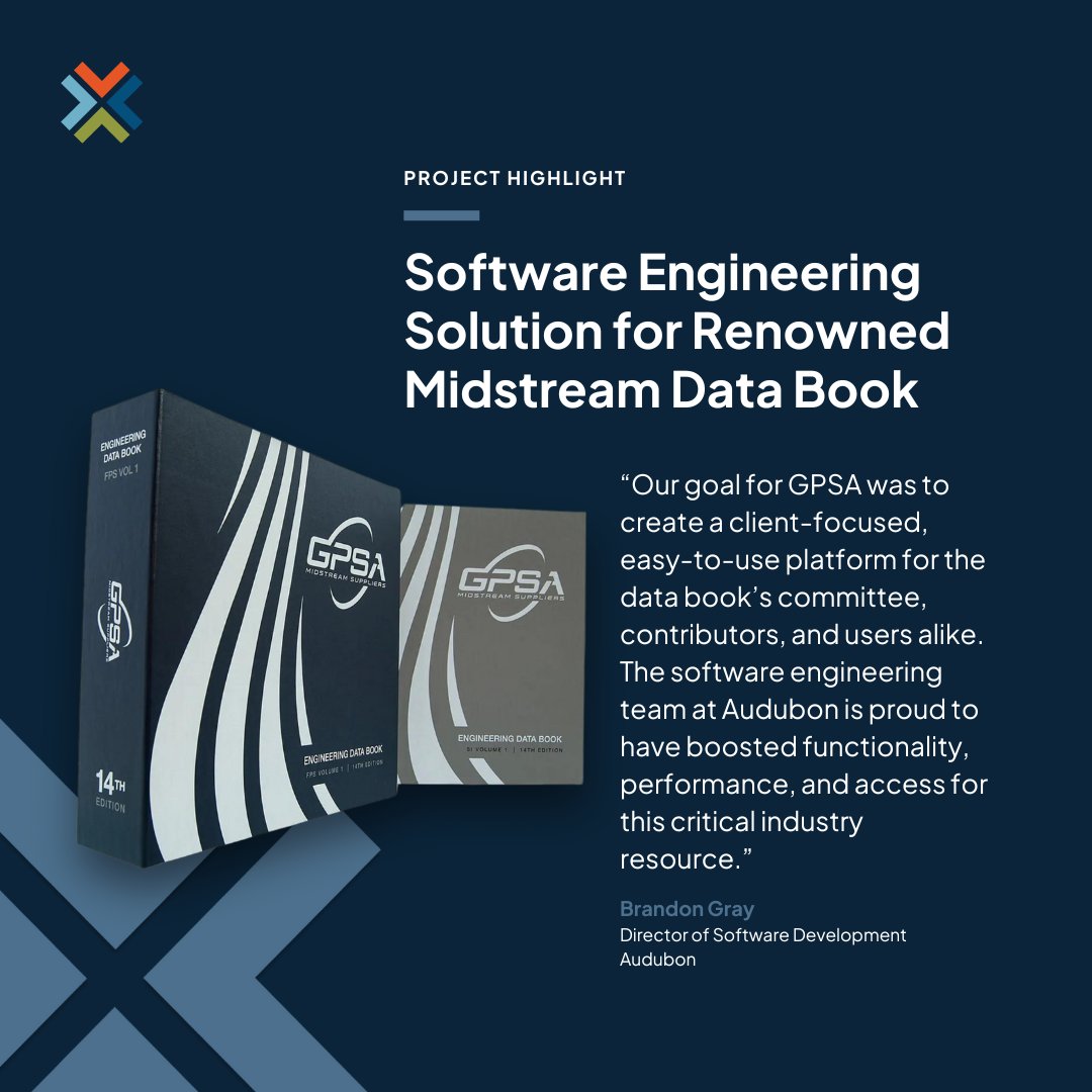 Thanks to Brandon Gray and the Audubon engineering team, the newest edition of the Engineering Data Book is now digital!

We partnered with GPSA Midstream Suppliers to generate this innovative version of the Engineering Data Book. 

Read the case study: audubon.info/pp-edb