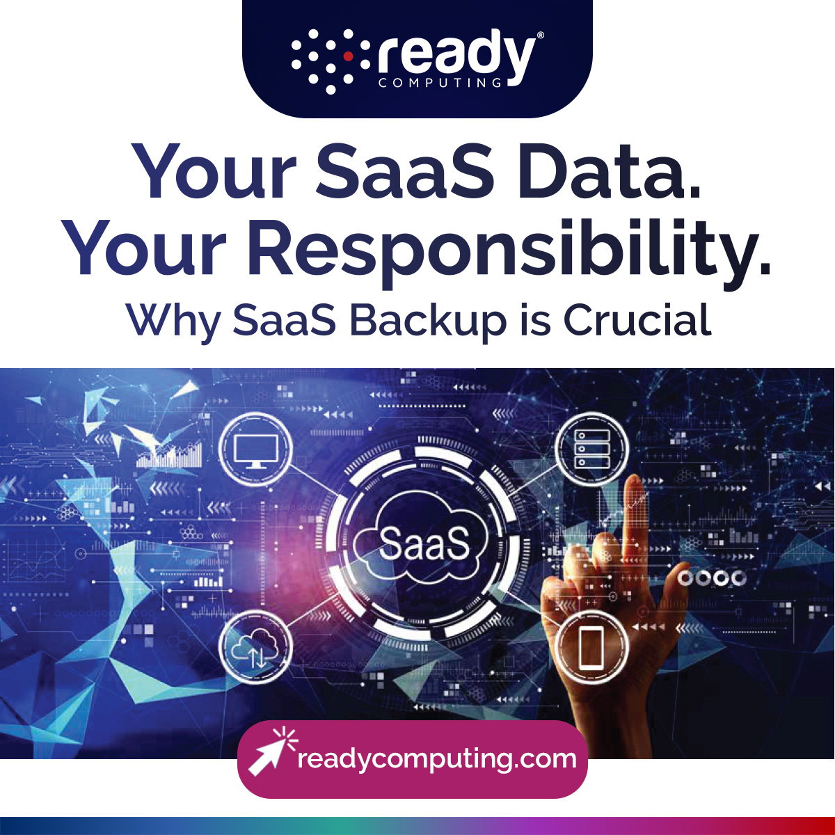 Ready Computing (@ready_computing) on Twitter photo Imagine losing your cloud data — your hard work, your sensitive information.
It’s a nightmare that we all dread.
Check out our infographic to learn why SaaS backup is crucial for your business:
hubs.la/Q02QY3C_0
#SaaSBackup #SaaSData #SaaS #Business #IT #DataProtection Imagine losing your cloud data — your hard work, your sensitive information.
It’s a nightmare that we all dread.
Check out our infographic to learn why SaaS backup is crucial for your business:
hubs.la/Q02QY3C_0
#SaaSBackup #SaaSData #SaaS #Business #IT #DataProtection