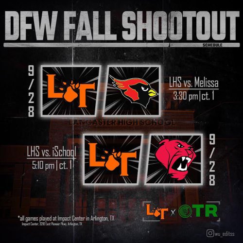 We have action this Saturday!