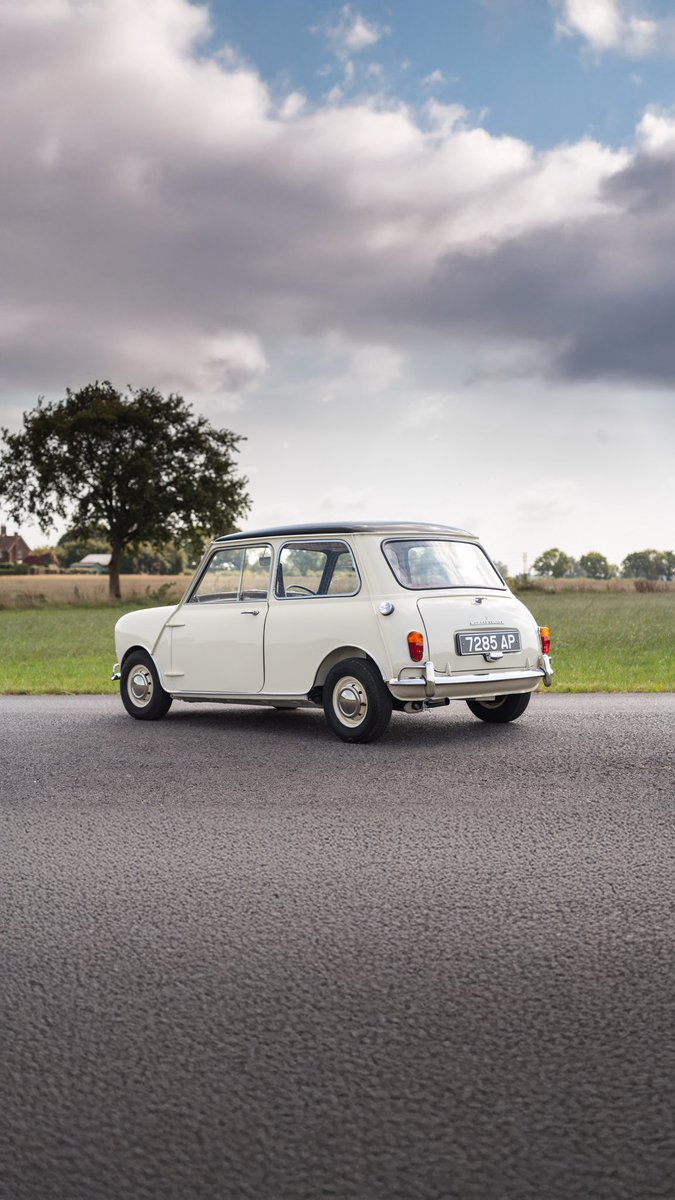 UPCOMING AT AUCTION | 1963 Morris Mini Cooper S 1071, RHD Home Market Deluxe example, 1 of just c.4,030 1071 Cooper S' built between 7th March 1963 and 27th August 1964, matching chassis and engine numbers: shorturl.at/AjdH5 #Mini #MiniCooper #Cars #ClassicCars