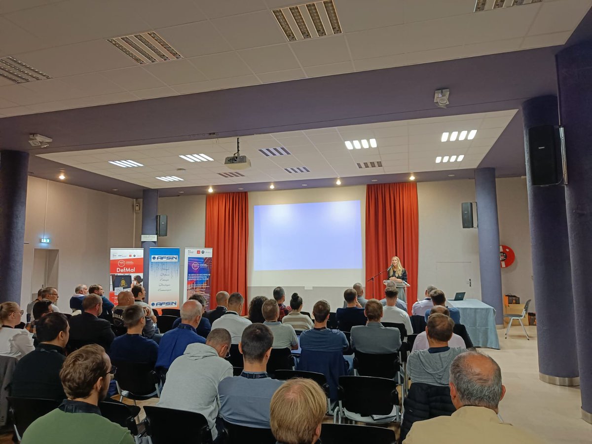 Loria (@labo_loria) on Twitter photo 🚀Les #JFIN2024 Journées Francophones de l'Investigation Numérique démarrent à l'Hôtel de @VilledeNancy !
🛡️Un riche programme #cybersecurite pendant 3 jours pour les 90 participants et partenaires !
<a href="/afsinorg/">AFSIN</a> <a href="/Jean_YvesMarion/">Jean-Yves Marion</a> <a href="/Univ_Lorraine/">Lorraine</a> <a href="/CNRS_Centre_Est/">CNRS Centre-Est</a> <a href="/CNRSinformatics/">CNRS Sciences informatiques</a> 🚀Les #JFIN2024 Journées Francophones de l'Investigation Numérique démarrent à l'Hôtel de @VilledeNancy !
🛡️Un riche programme #cybersecurite pendant 3 jours pour les 90 participants et partenaires !
<a href="/afsinorg/">AFSIN</a> <a href="/Jean_YvesMarion/">Jean-Yves Marion</a> <a href="/Univ_Lorraine/">Lorraine</a> <a href="/CNRS_Centre_Est/">CNRS Centre-Est</a> <a href="/CNRSinformatics/">CNRS Sciences informatiques</a>