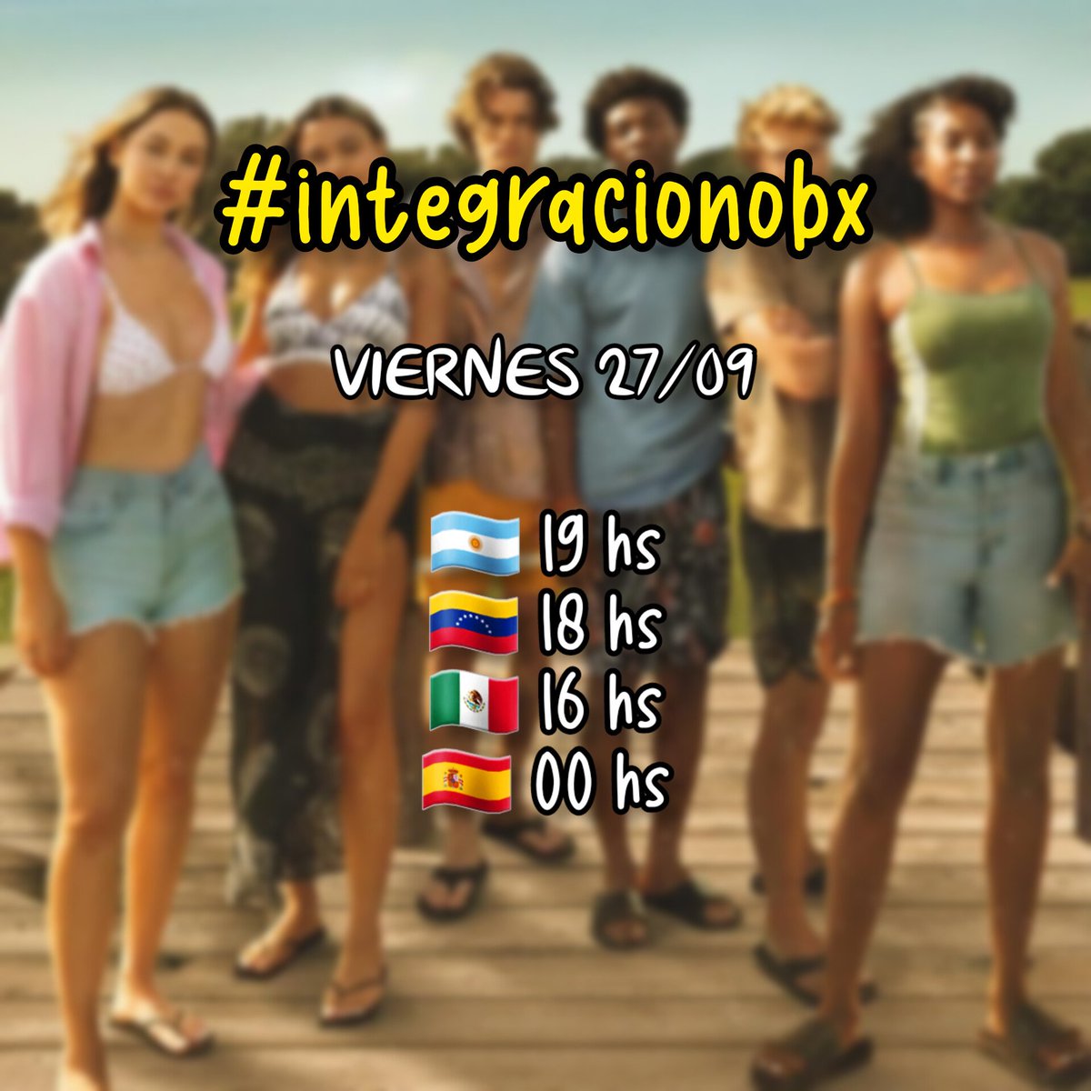 threadsbanks's tweet photo. hola q tal, toca revivir por fin!!!
este viernes toca la primer integración de la s4 era!! acá les dejo los horarios, si no saben a que hora es en su país, pregunten y les digo<3
no es obligatorio subir foto de su cara. 
denle rt así llega a más gente y esperamos que se prendan!! https://t.co/i6yGDubp3F