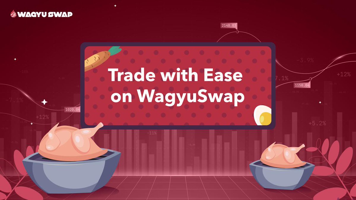 WagyuSwap_app's tweet image. 📈 High APR Farms! Stake your LP tokens in WagyuSwap's farms and earn some of the highest APRs in DeFi. Grow your assets fast! 🚀 wagyuswap.app #Staking #Crypto