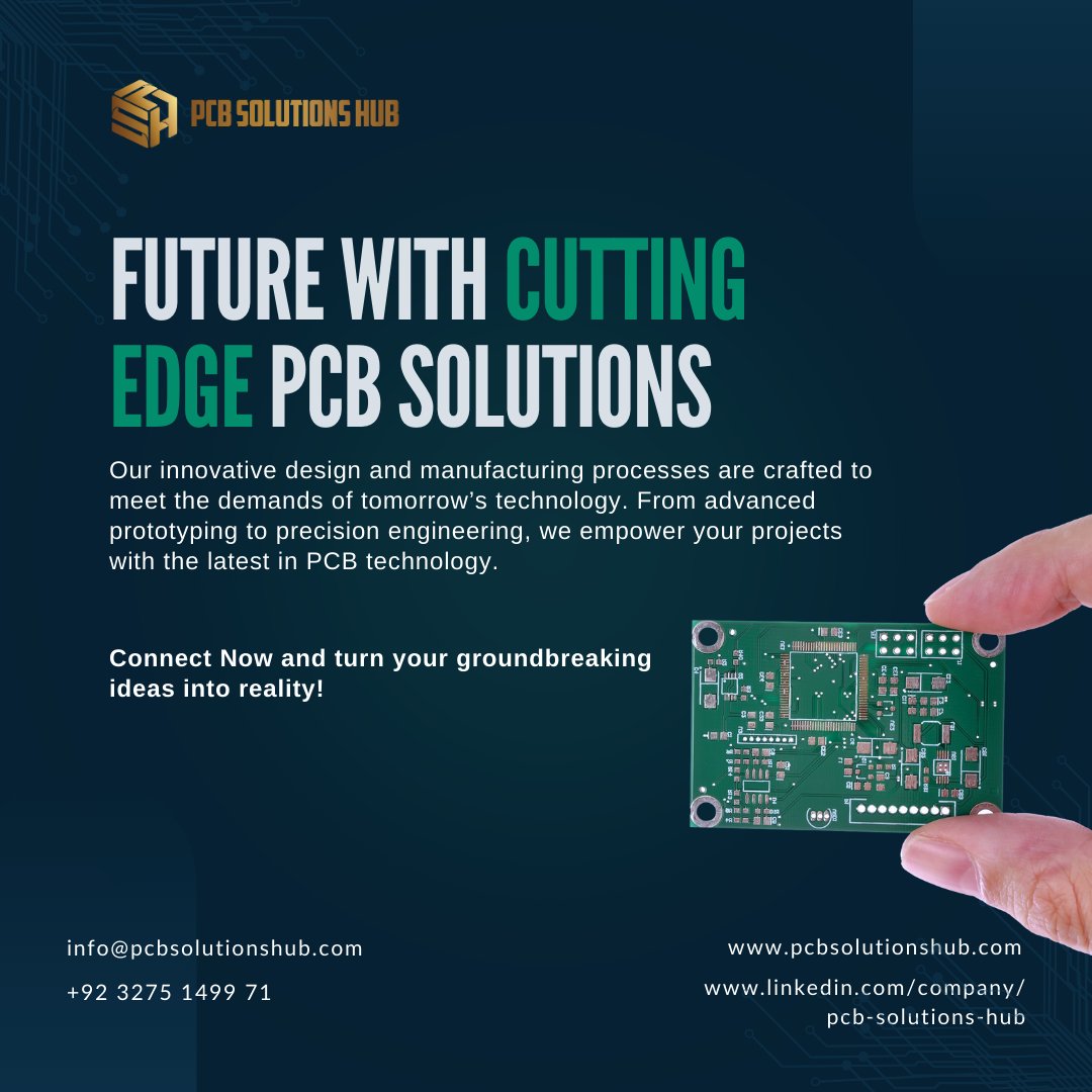 PCB_Sol_Hub's tweet image. Redefine Your Projects with Advanced PCB Solutions.
Turn your cutting-edge ideas into high-performance circuits with PCB Solutions Hub. From prototype to production, we provide the technology and support to bring your designs to life.
#pcbdesign #prototypeengineering