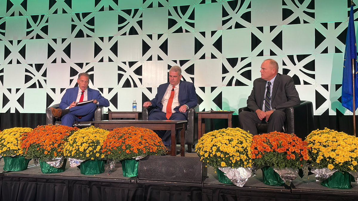 <a href="/ISDAgov/">Indiana Dept of Ag</a> Director Don Lamb is now moderating a panel covering biofuels with experts <a href="/usgrainscouncil/">U.S. Grains Council</a> Vice President Cary Sifferath and Farm Gate Insights Paul Bertels.