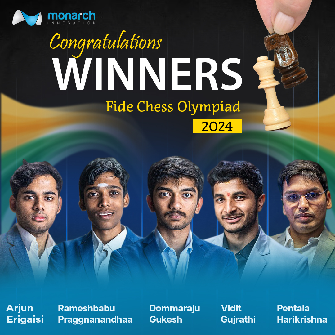 monarch_2009's tweet photo. 🏆🎉 A huge round of applause for the winners of #ChessOlympiad2024! Both our Men’s and Women’s teams have dominated the board with skill, strategy, and determination. A proud moment for the chess community! ♟️👑 #ChessChampions #GlobalVictory #TeamSpirit #PrideInEveryMove #india https://t.co/wBK8ygEQw5