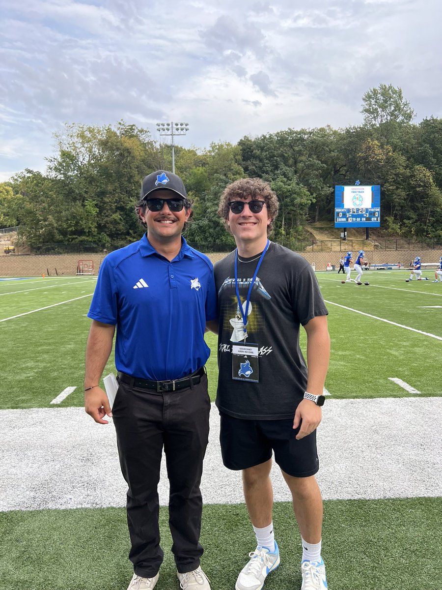 keegan_chaney's tweet photo. Had a great visit at @PSCFootball last weekend! Thanks for the invite @CoachCy02 !! https://t.co/ozmtscg1Ij