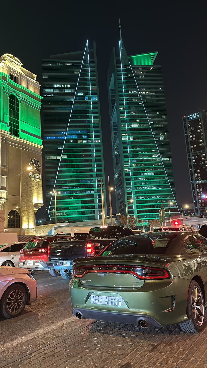 We thank Allah for this glorious anniversary that passes through us every year and we live in peace, development and prosperity 🇸🇦 .