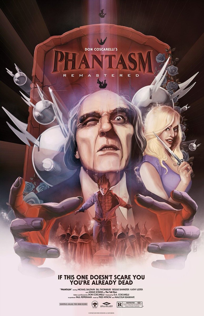 BOOOOOYYYYYY!!! Don't miss the 4K restoration of PHANTASM, this week at the <a href="/RevueCinema/">Revue Cinema</a> 
Tickets are 70% sold out! 🎟️bit.ly/NAphantasm🎟️