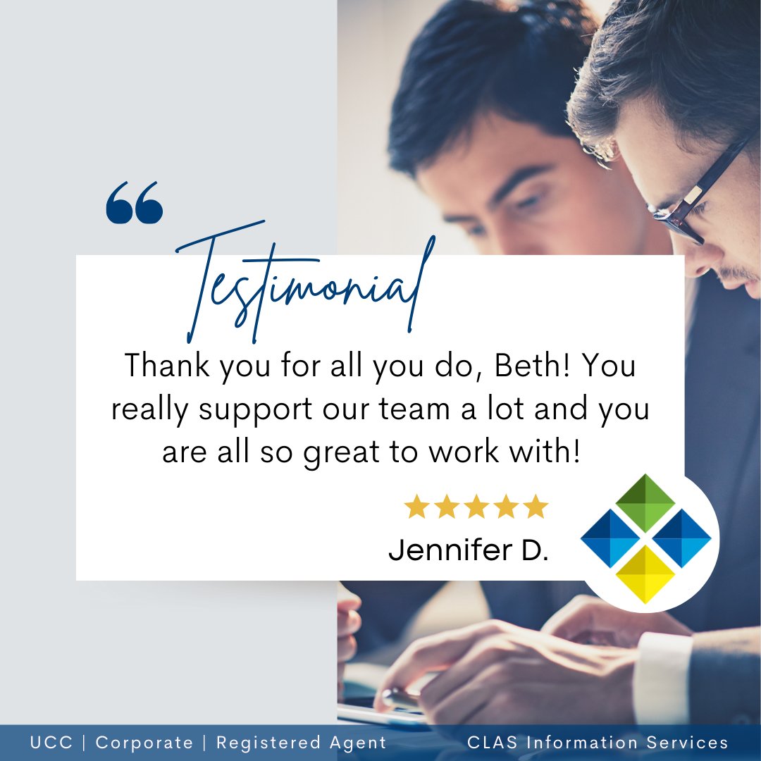 CLASINFO's tweet image. #testimonialtuesday #claskudos #legalservices
800.952.5696 | connect@clasinfo.com | Visit us online! hubs.la/Q02zwD_j0